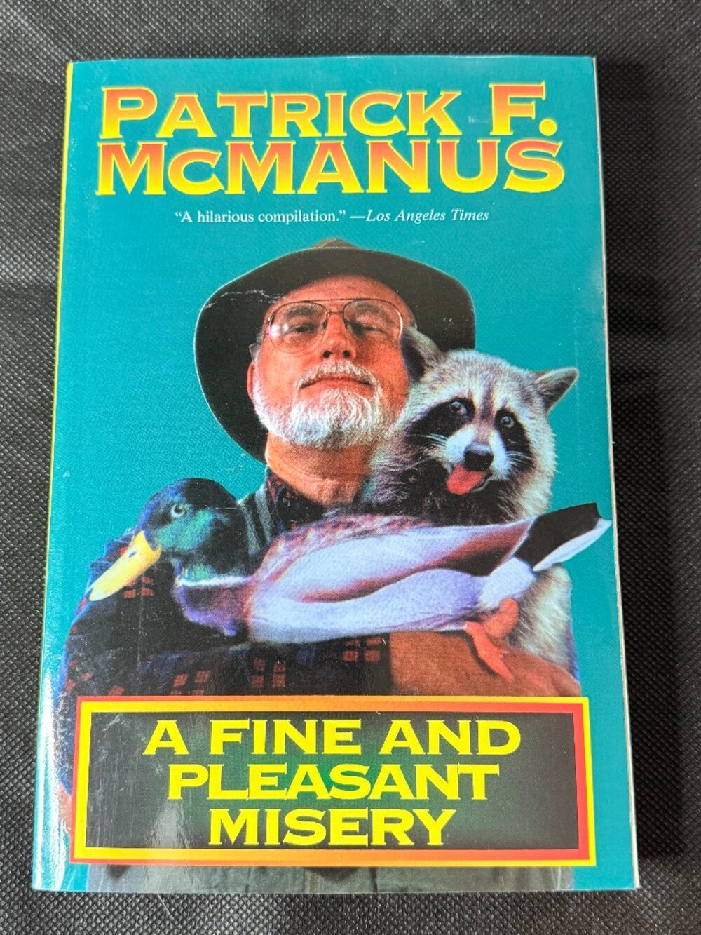 A Fine and Pleasant Misery by Patrick F. McManus paperback book